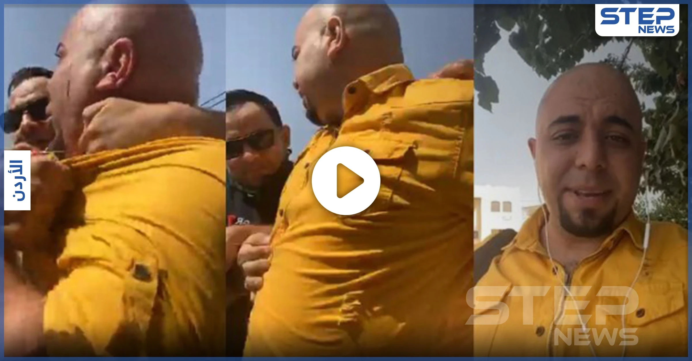 بالفيديو|| المخرج الأردني إياد الريموني يوثق محاولة انتحاره قبل أن ينقذه رجال الأمن
