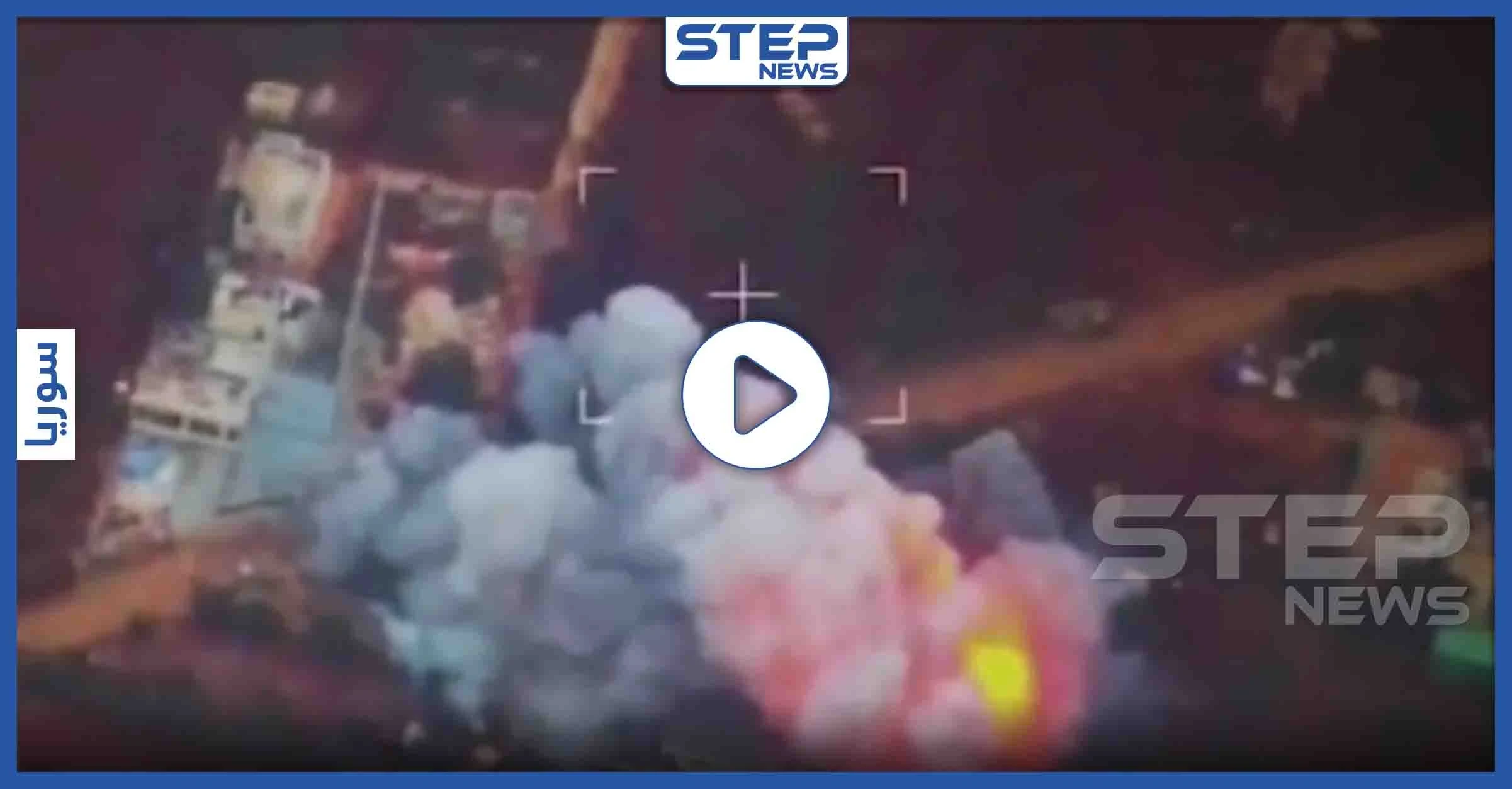 بالفيديو || تصوير جوّي لروسيا والنظام السوري يظهر كشف المواقع التركية واستهدافها بمعركة "النيرب"