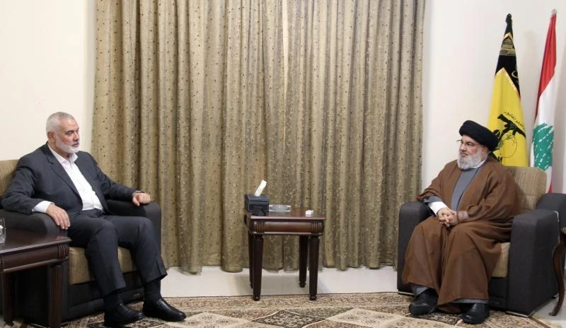 هنية يلتقي نصرالله في بيروت ويستعرض "سيف القدس" (فيديو)