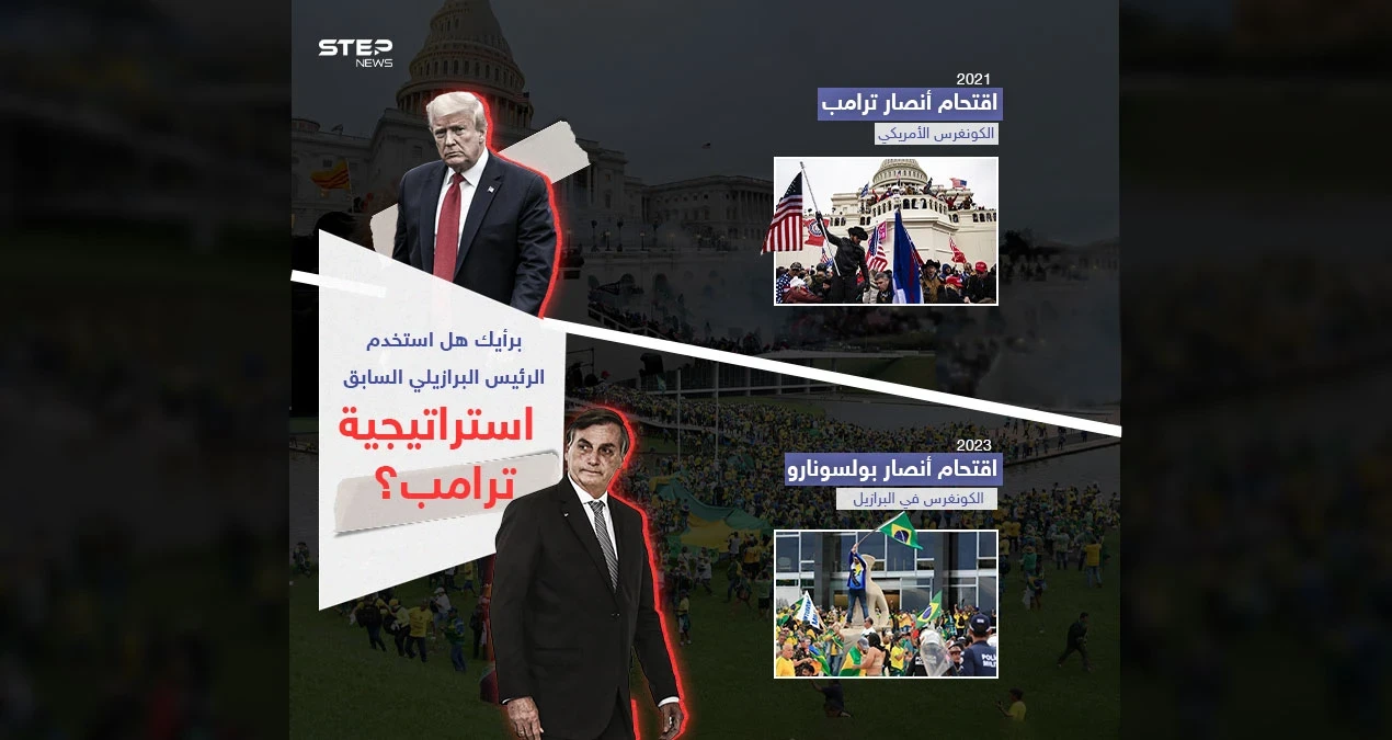 لعنة ترامب تضرب البرازيل.. إلى أين تتجه الأمور بعد اقتحام أنصار بولسونارو الكونغرس البرازيلي ؟