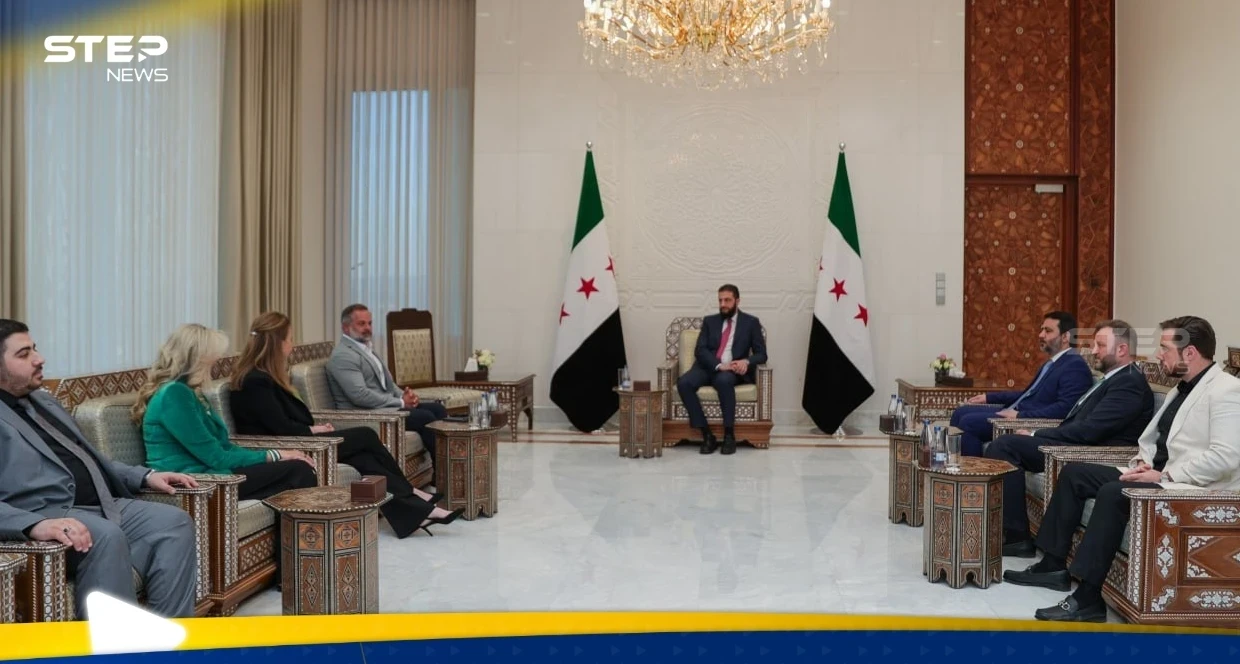 أحمد الشرع يستقبل عضوا من الكونغرس الأمريكي في دمشق