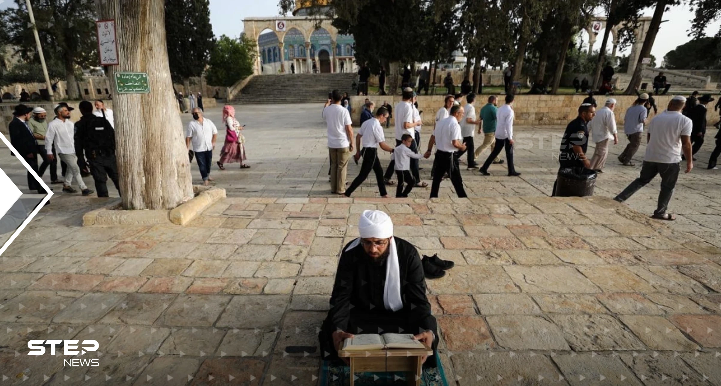 بالفيديو|| مستوطنون يقتحمون المسجد الأقصى لليوم الثاني ومواجهات مع شبّان فلسطينيين
