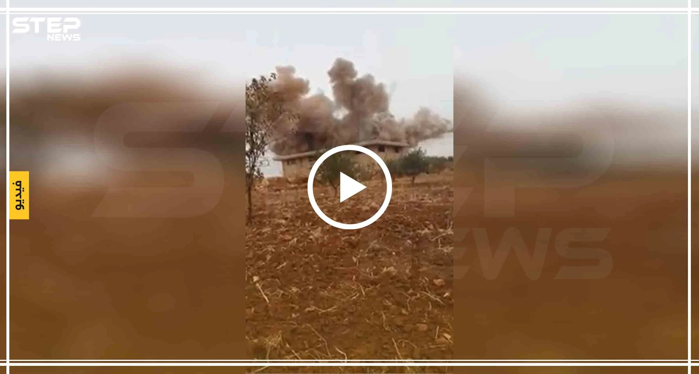الطيران الروسي يُدمّر منشآت حيوية في إدلب، ويقطع الخبز عن آلاف المدنيين