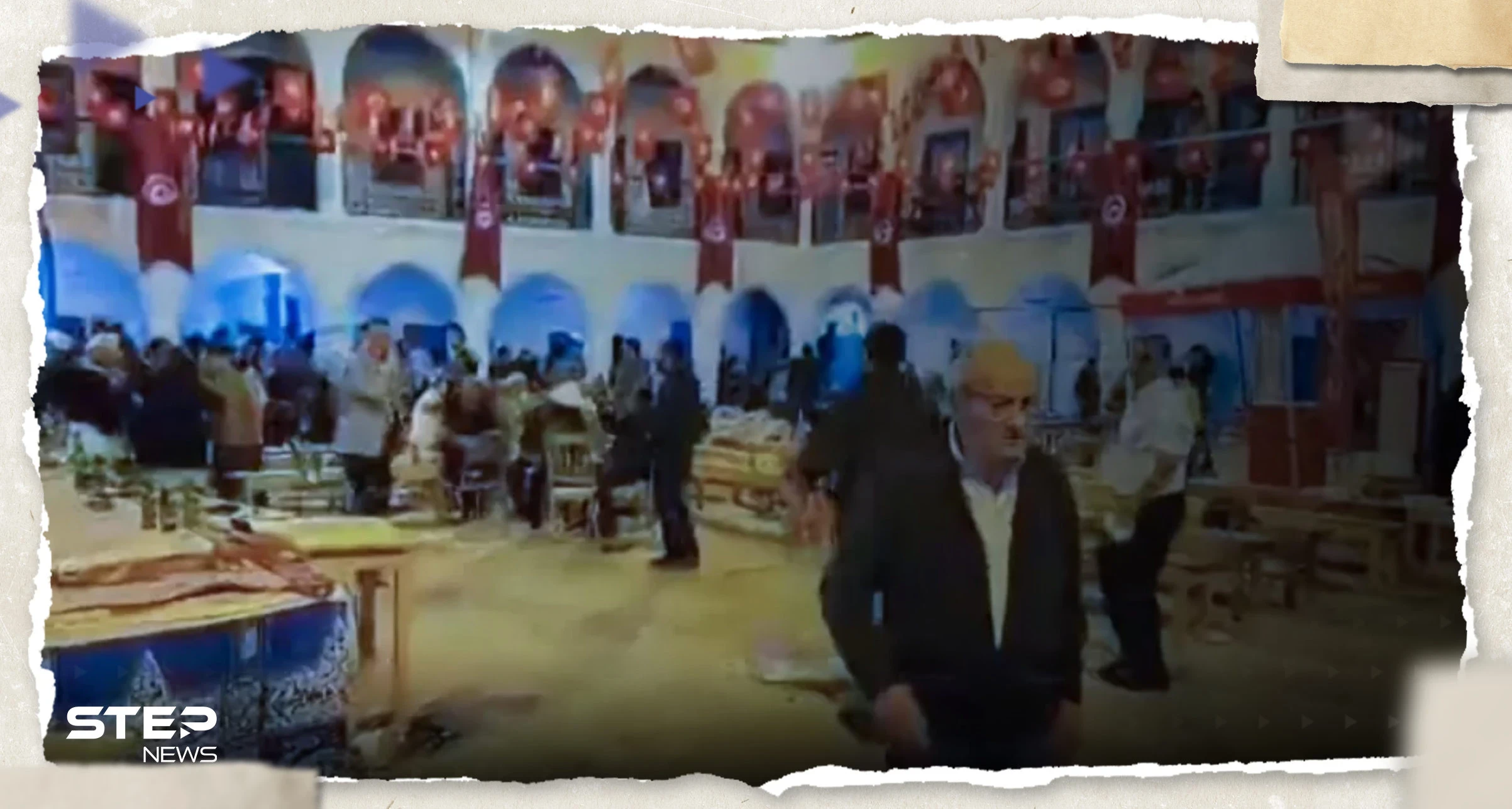 بالفيديو|| ضابط تونسي يهاجم أقدم كنيس يهودي بإفريقيا خلال موسم "الحج