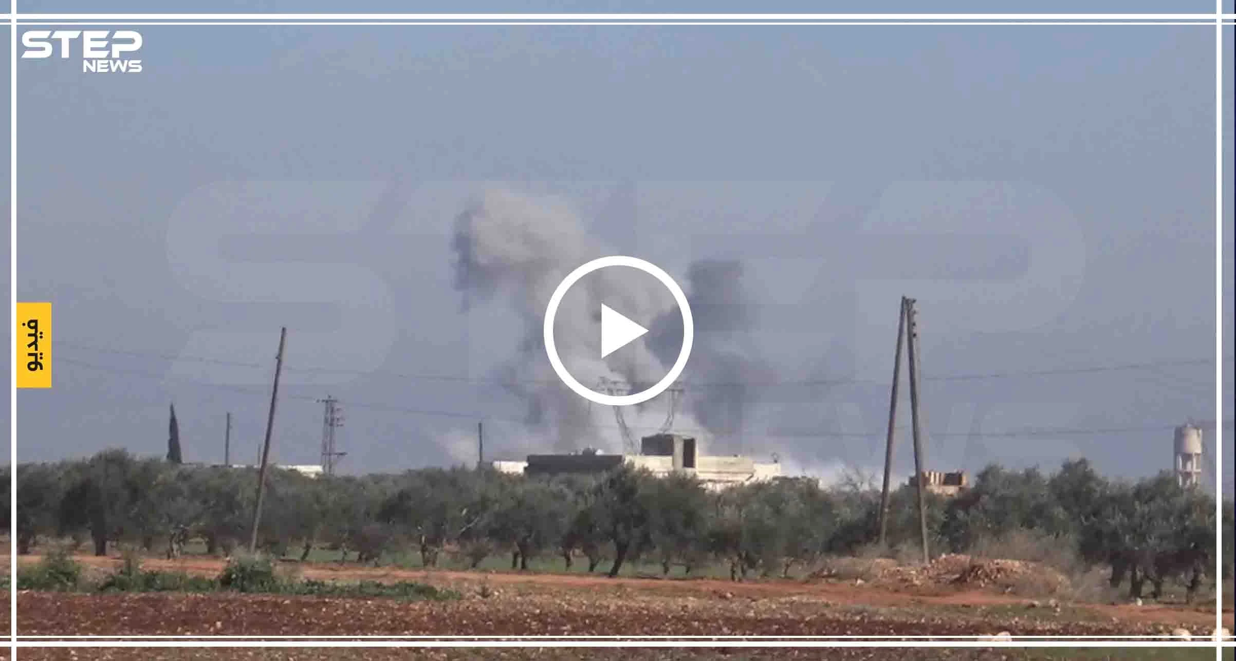 عدسة ستيب ترصد القصف الجوي على مناطق جنوب شرق إدلب
