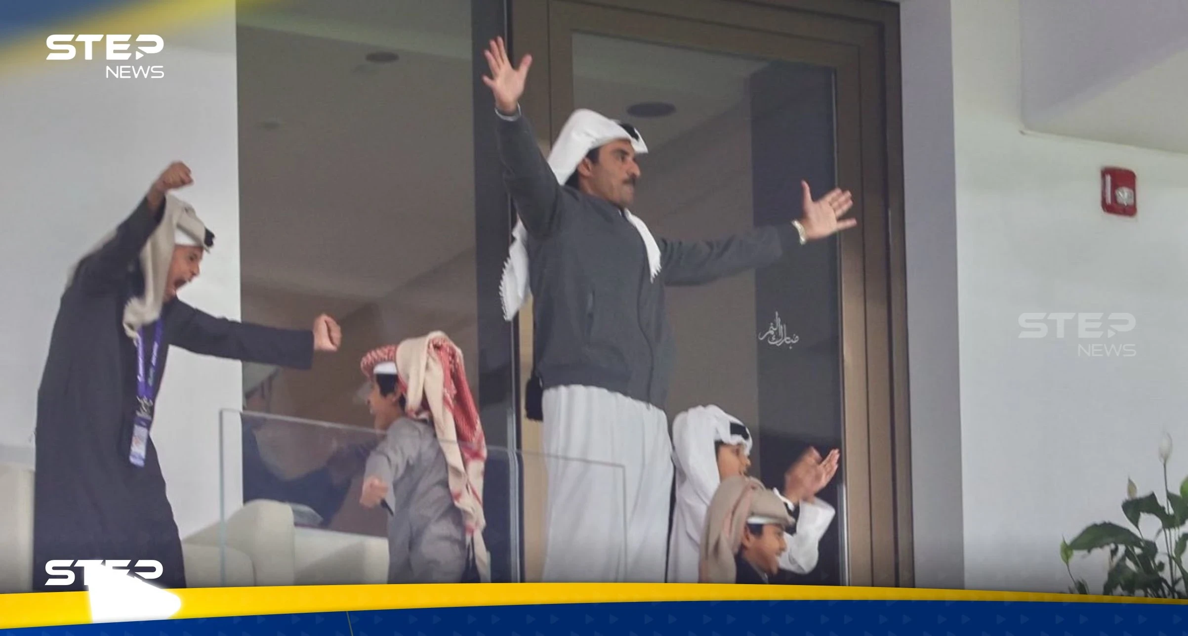 شاهد|| منتخب قطر يبلغ نهائي كأس آسيا على حساب إيران.. وتفاعل على فرحة أمير البلاد من المدرجات