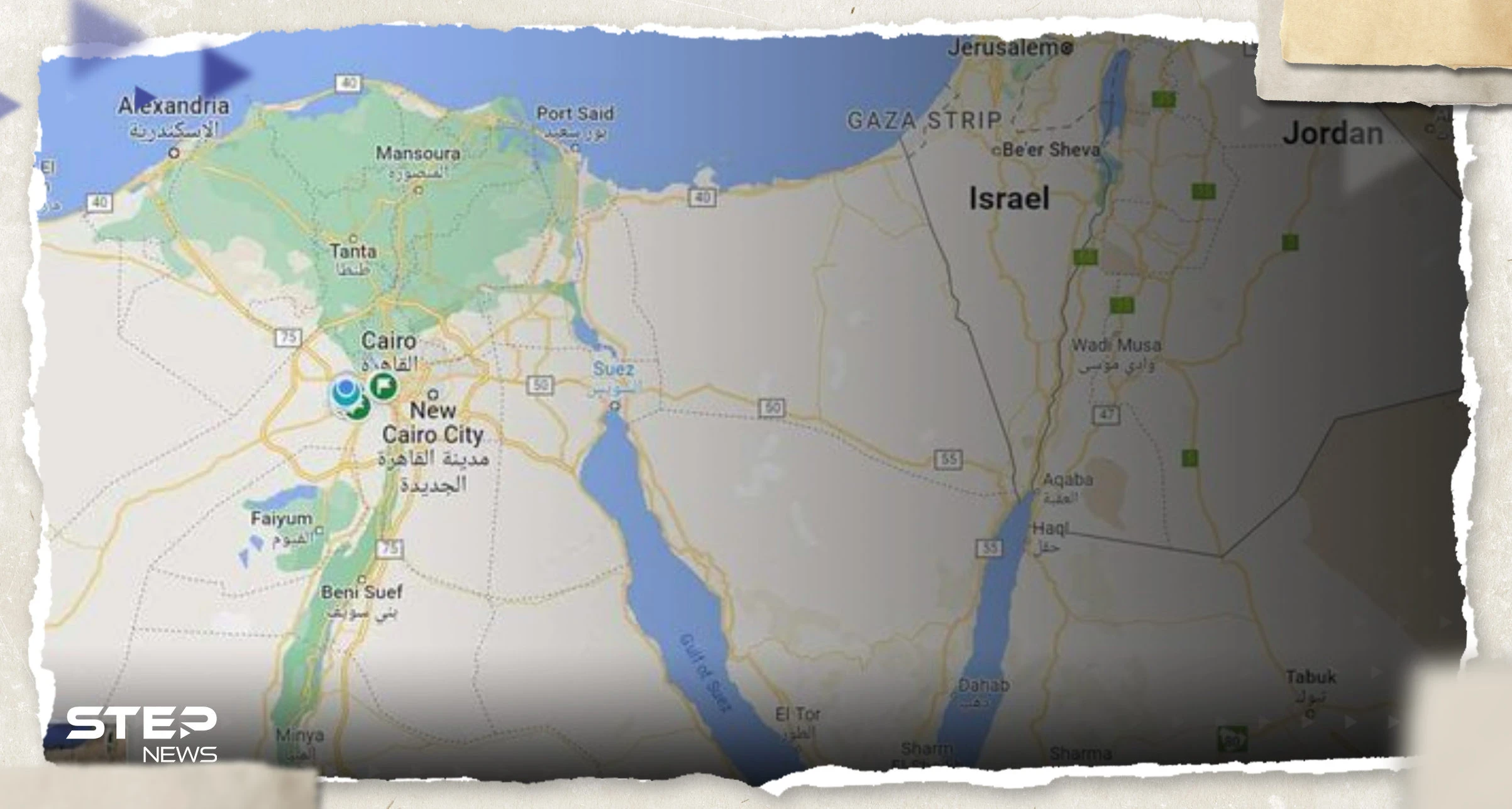 حذف شبه جزيرة سيناء من خرائط غوغل يثير الجدل.. فما حقيقة الأمر؟