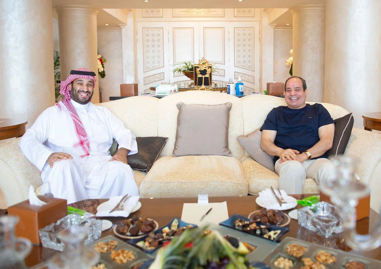 السيسي يكشف مضمون لقاءه بولي العهد السعودي الأمير محمد بن سلمان