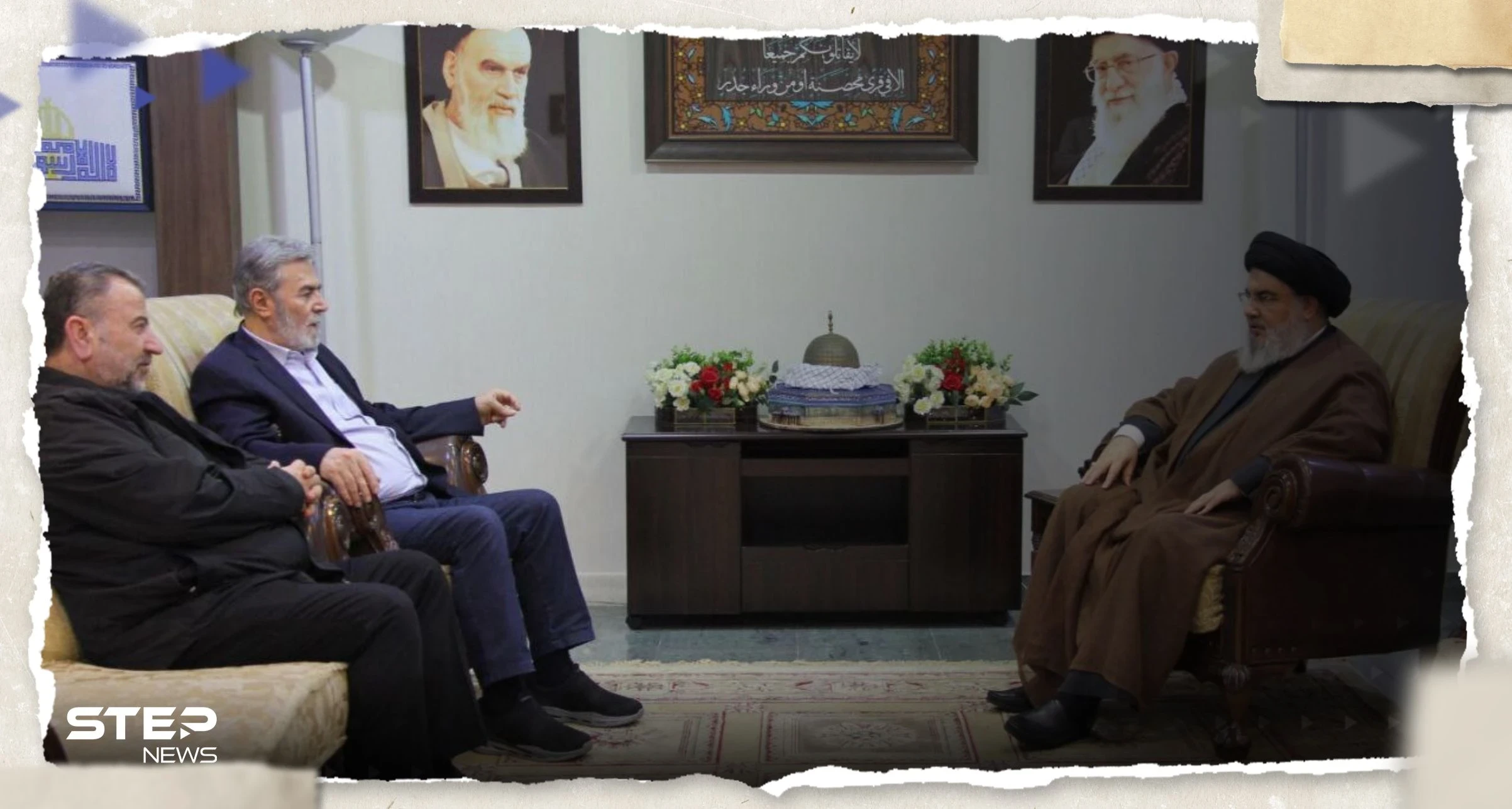 شاهد || نصرالله يلتقي زياد النخالة وصالح العاروري... وهذا ما تم الاتفاق عليه