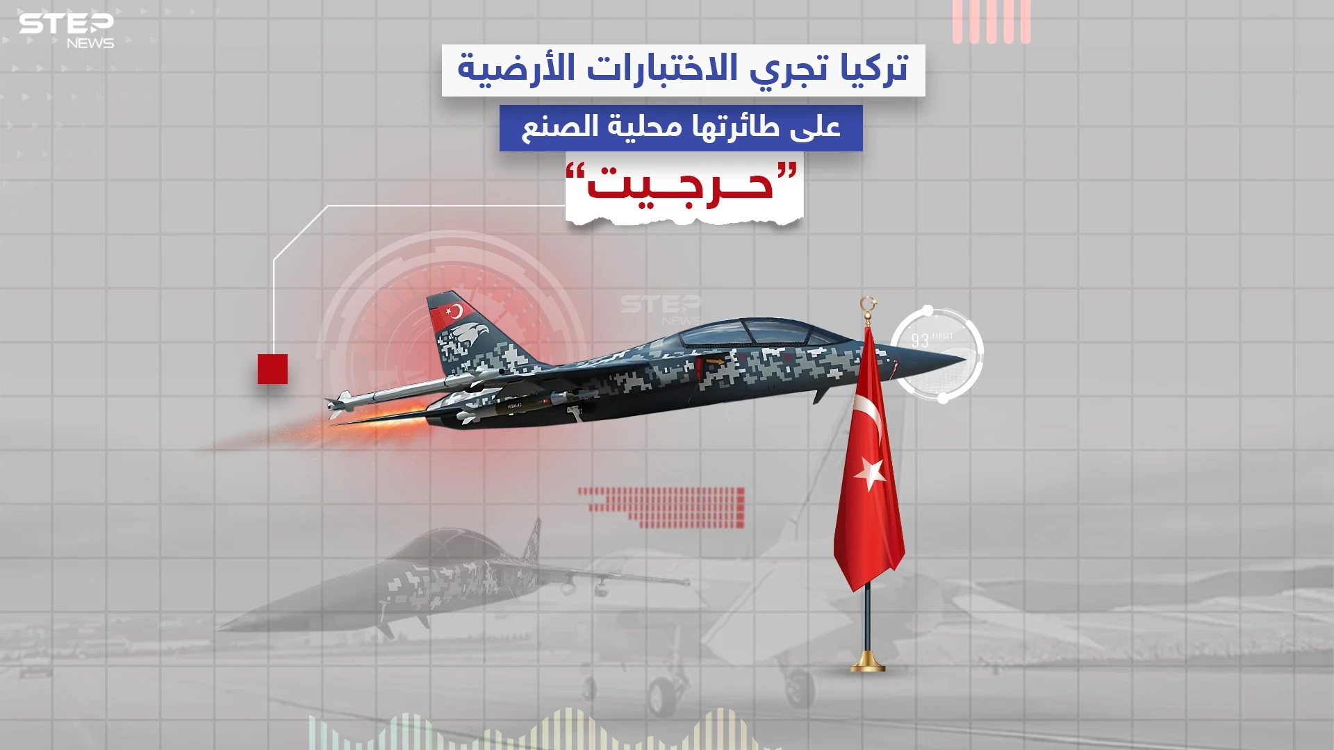 مؤسسة الصناعات الدفاعية التركية تعلن عن بدء الاختبارات الأرضية لطائرة "حرجيت" المحلية الصنع.. تعرف عليها