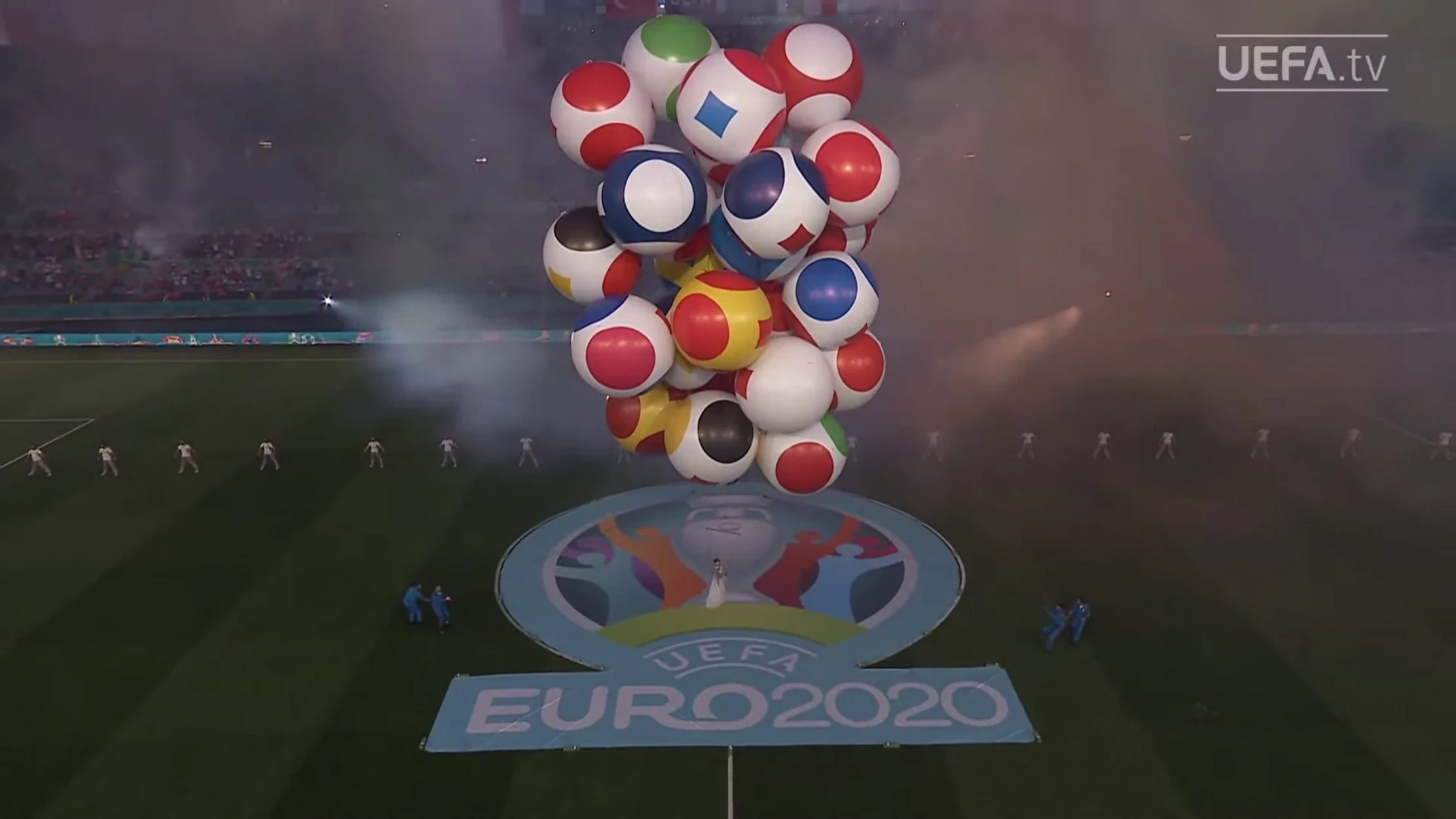 انطلاق بطولة أمم أوروبا EURO2021 والافتتاحية بين تركيا وإيطاليا (فيديو)