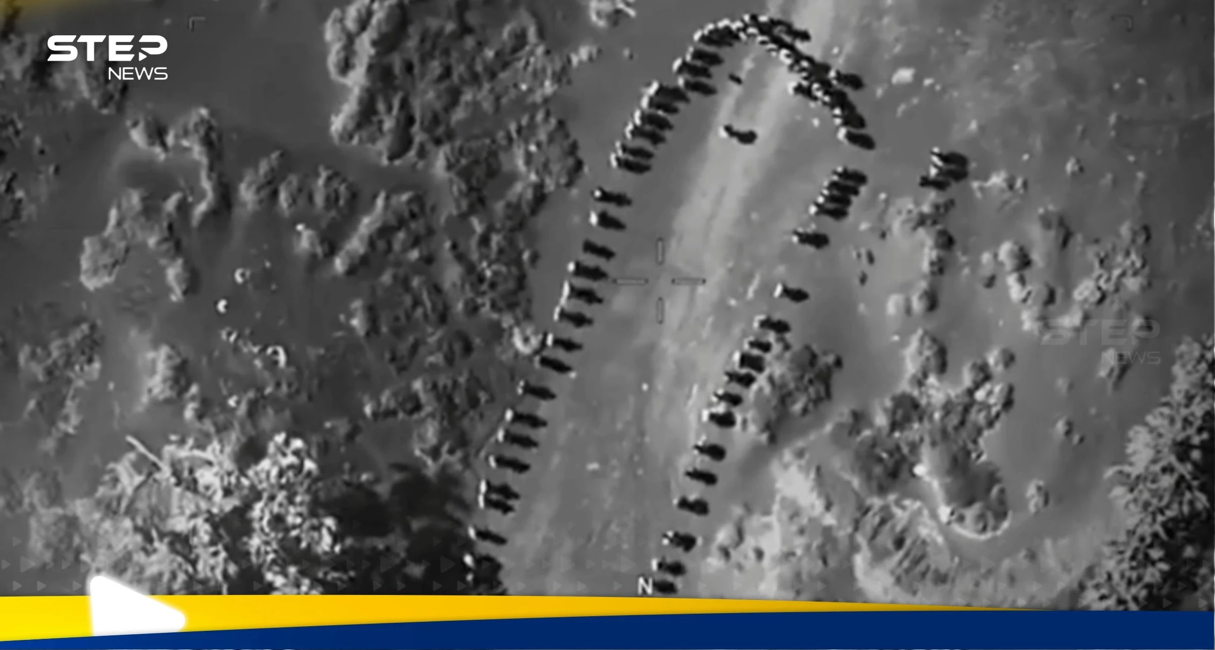 شاهد|| ترامب ينشر فيديو لغارة استهدفت تجمعاً للحوثيين غرب اليمن.. ومغردون يشككون