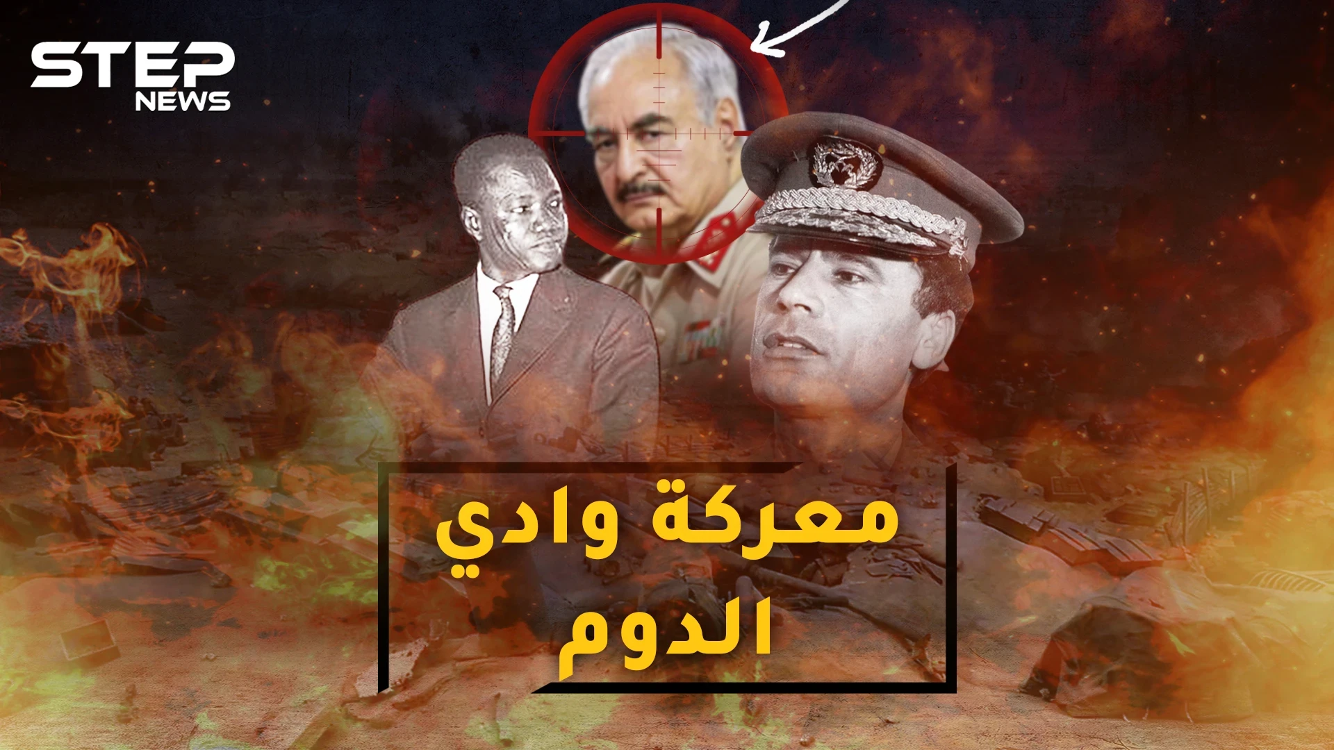 معركة وادي الدوم .. يوم أنكر القذافي حفتر الأسير وتناثرت جثث الليبيين بالصحراء