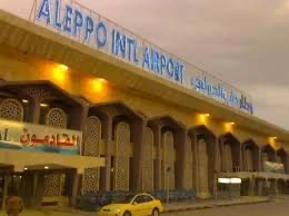 بالفيديو | مقتل عسكري سوري وخروج مطار حلب الدولي عن الخدمة نتيجة عدوان إسرائيلي