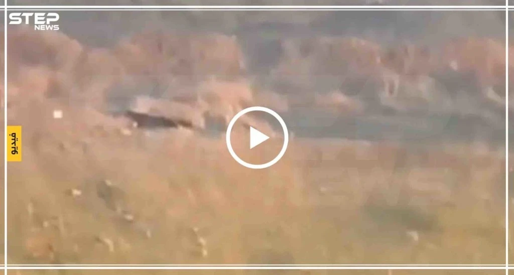 شاهد بالفيديو: لحظة إصابة دشمة لقوّات النظام على جبهة الحماميات بريف حماة