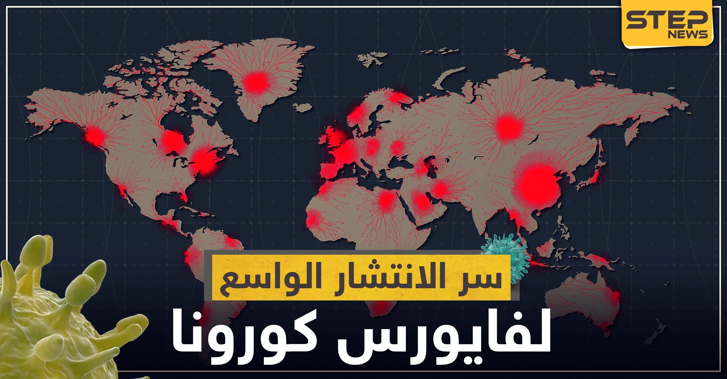 دراسة جديدة: استراتيجيات طورها فيروس كورونا ساهمت في انتشاره الواسع !