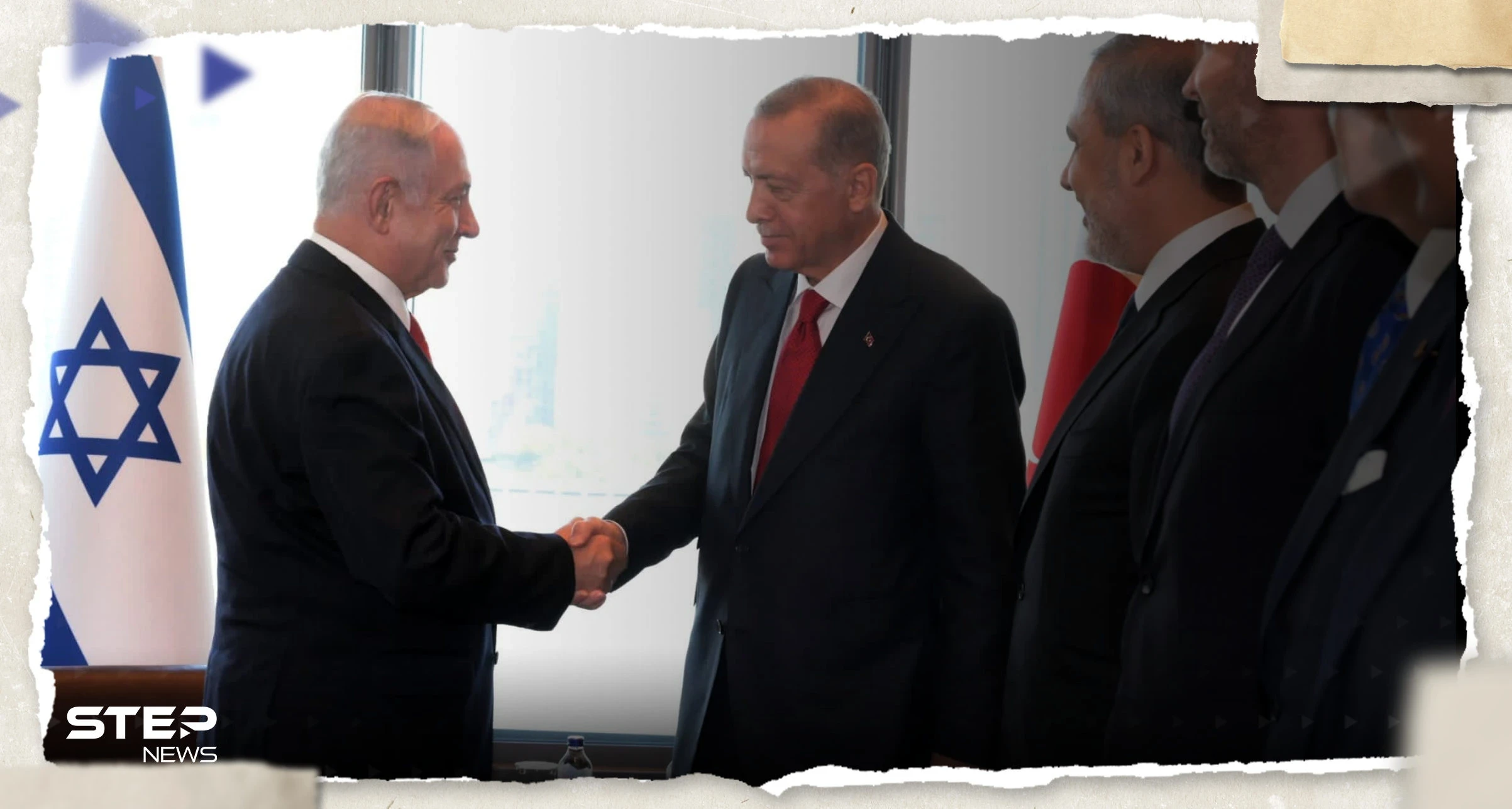 أردوغان يلتقي نتنياهو لأول مرّة ويتفقان على ملف يخص السعودية