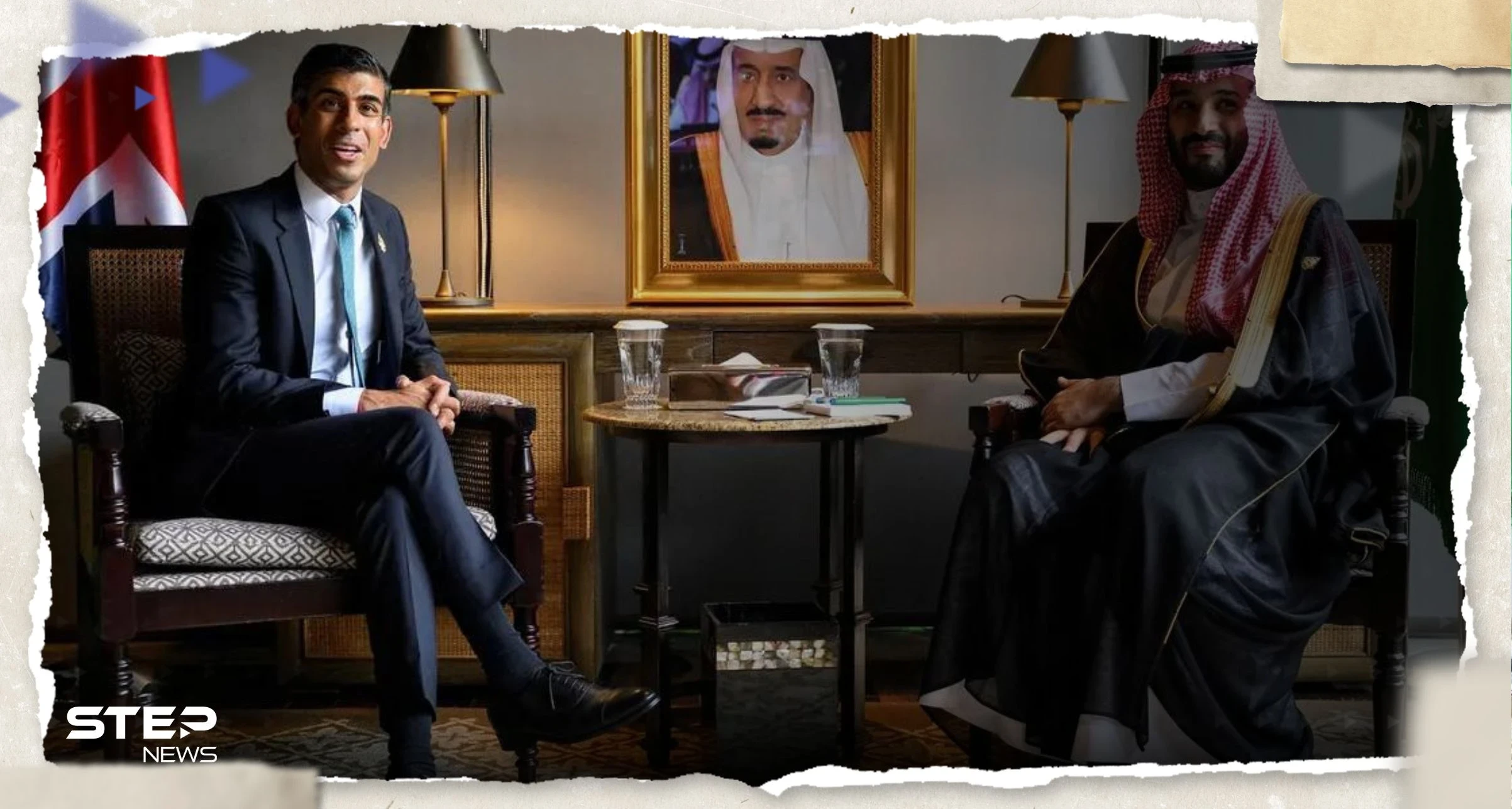 قبل زيارة مرتقبة لبريطانيا.. اتصال هاتفي بين سوناك وولي العهد السعودي