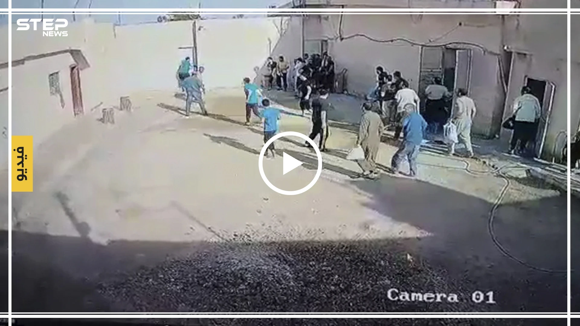 شاهد بالفيديو | سجناء من عناصر "داعش" يحاولون الفرار من أحد سجون "قسد" بريف الحسكة