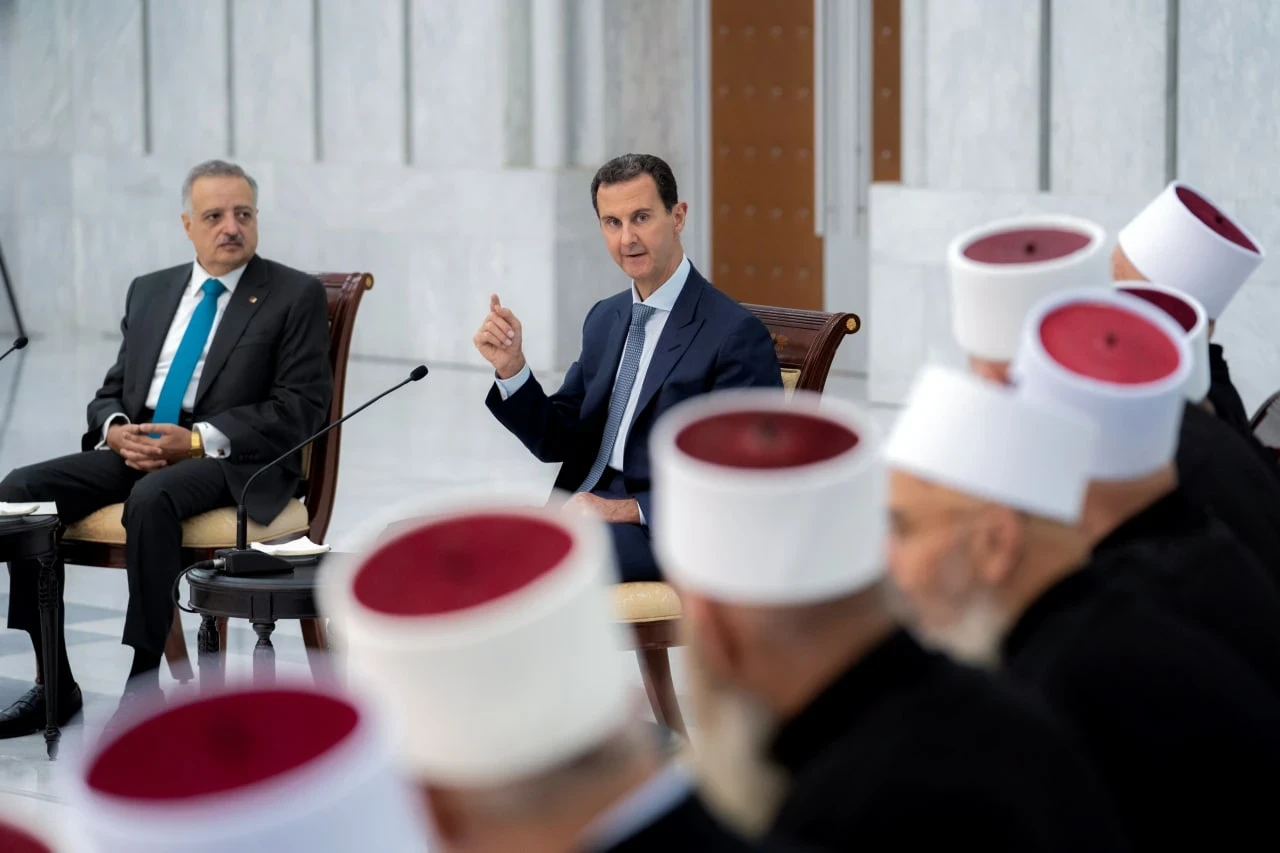 بشار الأسد يكشف لوفد لبناني برئاسة طلال أرسلان المعركة التي يجب خوضها.. ويؤكد على أمر
