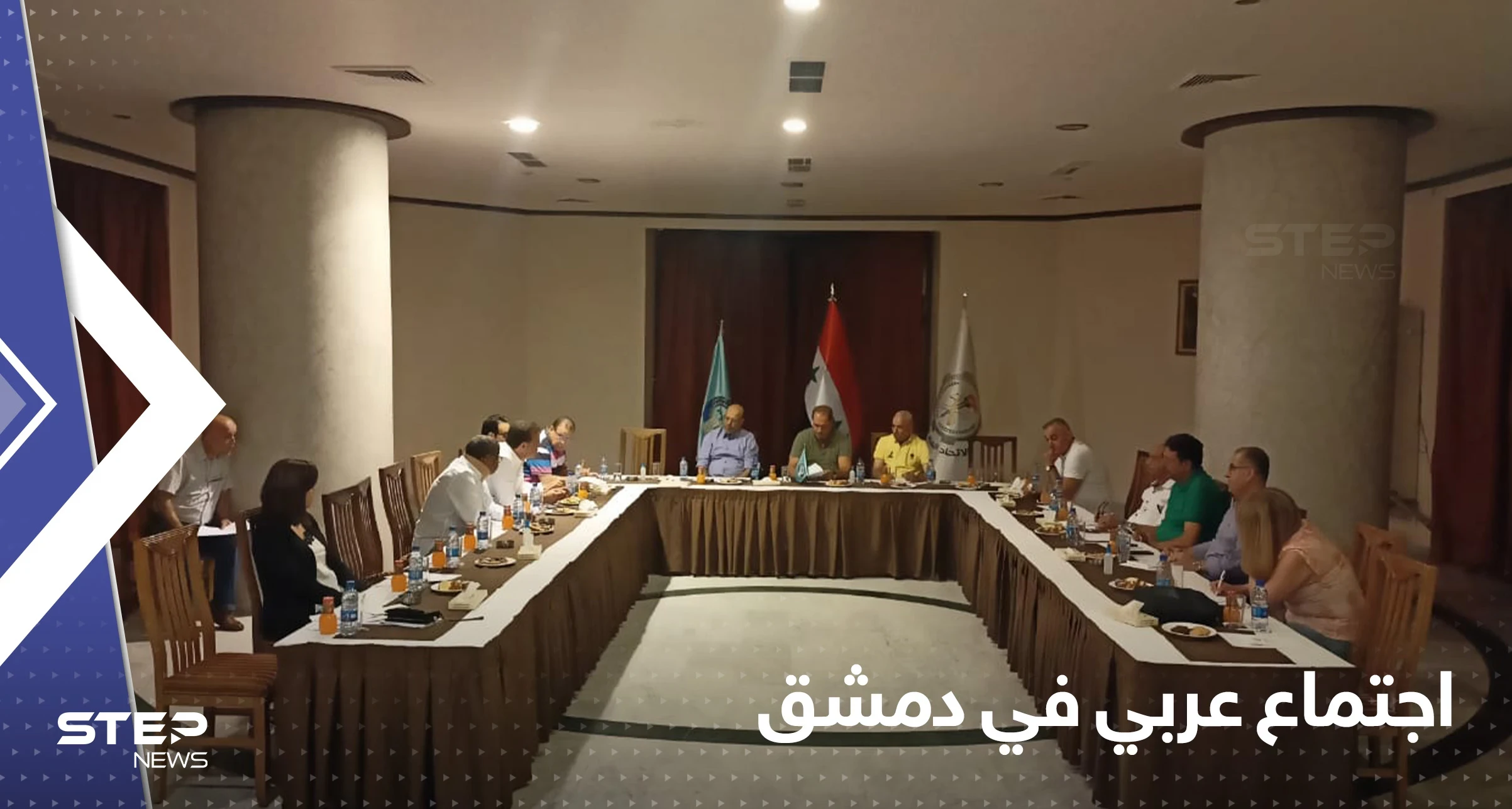 برعاية النظام السوري.. انطلاق اجتماع عربي في دمشق