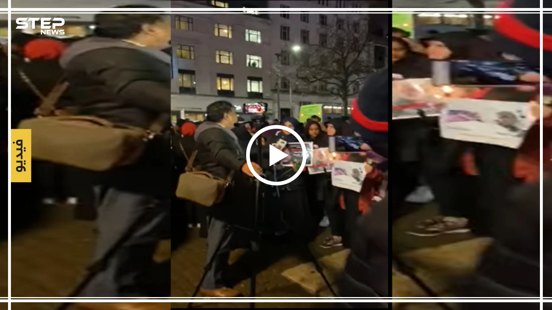بالفيديو|| سيدة عراقية تخاطب محتجين موالين للنظام الإيراني: سليماني بجهنم.. الحقوه يا ذيول