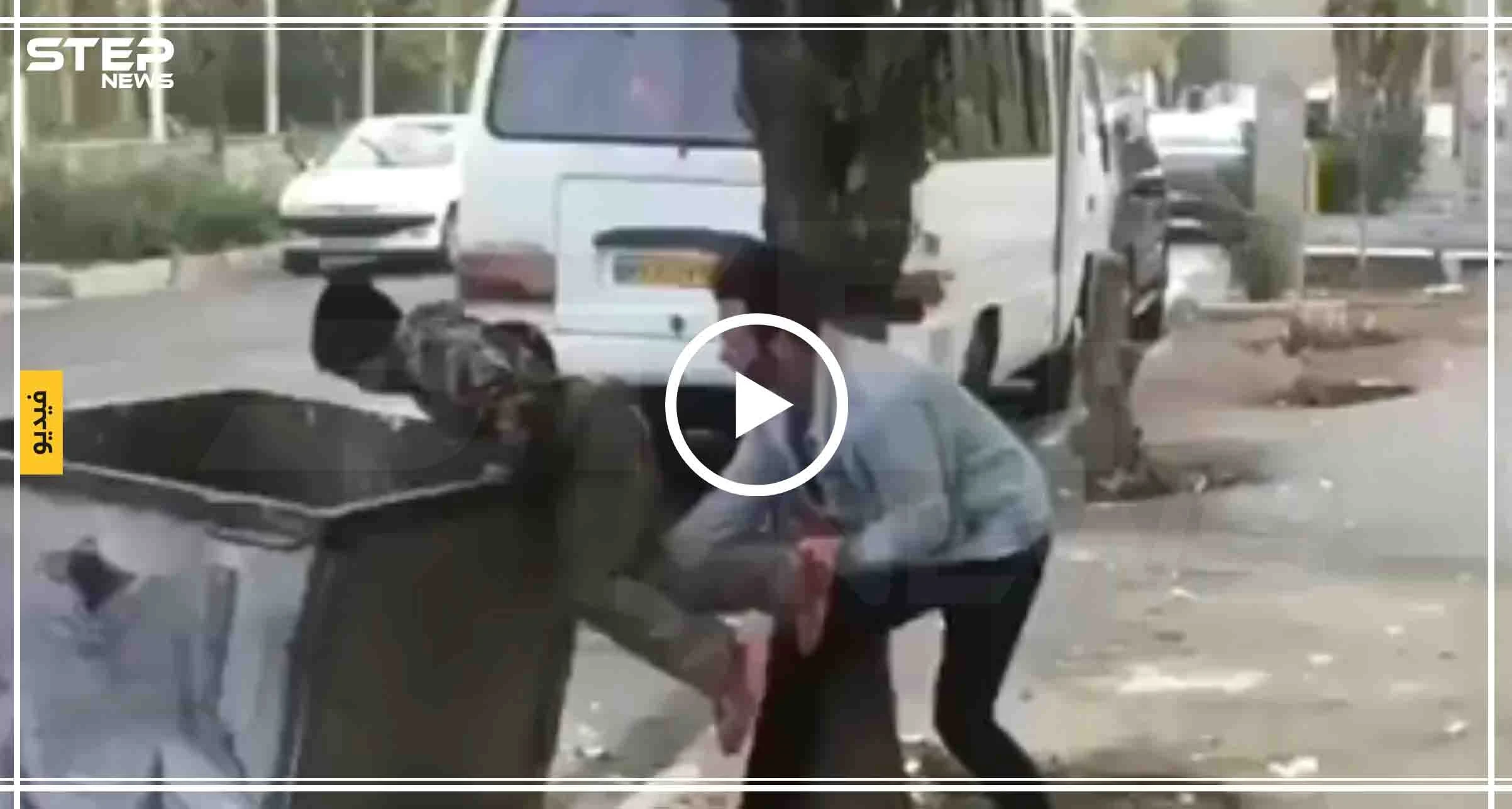 بالفيديو|| شابٌ إيراني يلقي طفلاً بحاوية القمامة، والحادثة تثير أرقاماً صادمة حول "أطفال الحاويات"