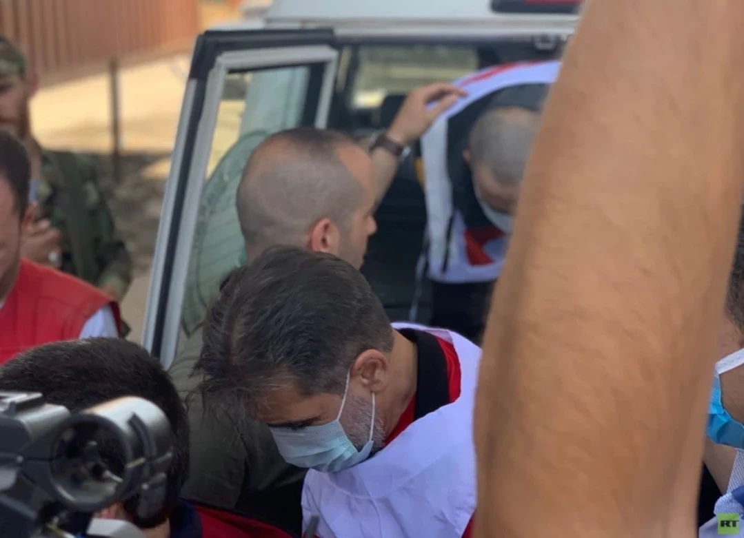 عملية تبادل الأسرى المحتجزين بين النظام السوري وفصائل المعارضة السورية الموالية لتركيا بمعبر أبو الزندين