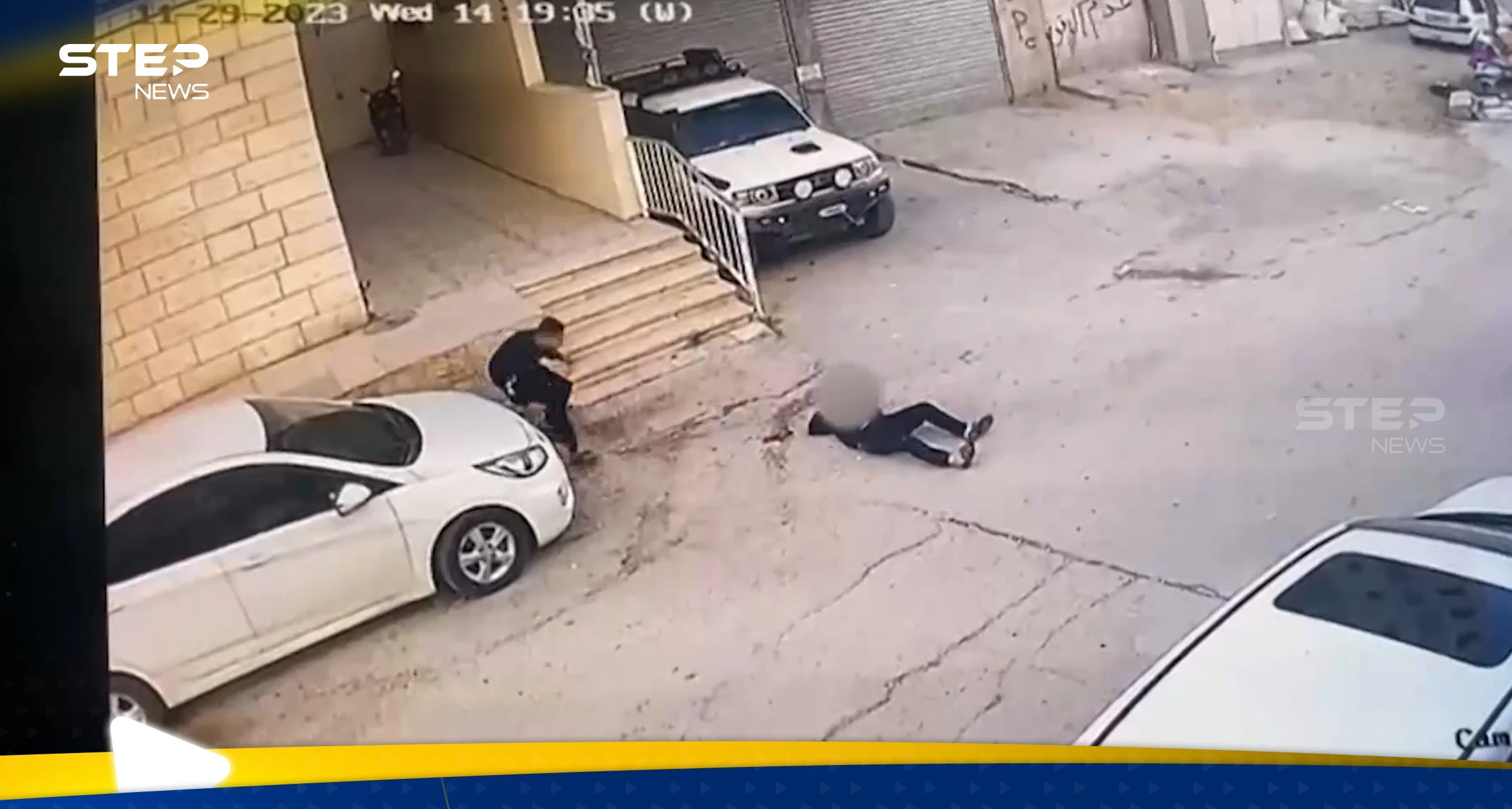 شاهد|| فيديو يظهر ما فعتله جندية إسرائيلية مع طفل فلسطيني تعرض لإطلاق نار في جنين