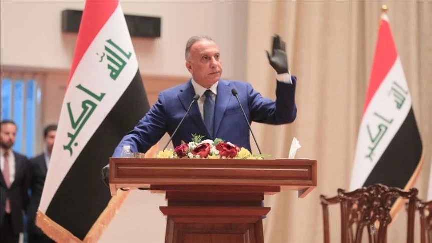 مصطفى الكاظمي يتحدث عن فتوة دينية أوقفت وحشاً إرهابياً ويتطرق لقضية الحشد الشعبي