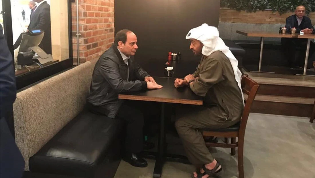 محمد بن زايد يتصل بالسيسي ويوضح موقف بلاده من مجريات الأحداث بين إسرائيل وفلسطين
