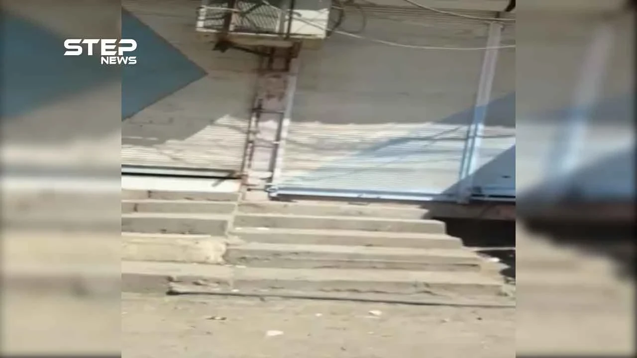 شاهد بالفيديو إضراباً في سوق مدينة البصيرة شرق دير الزور