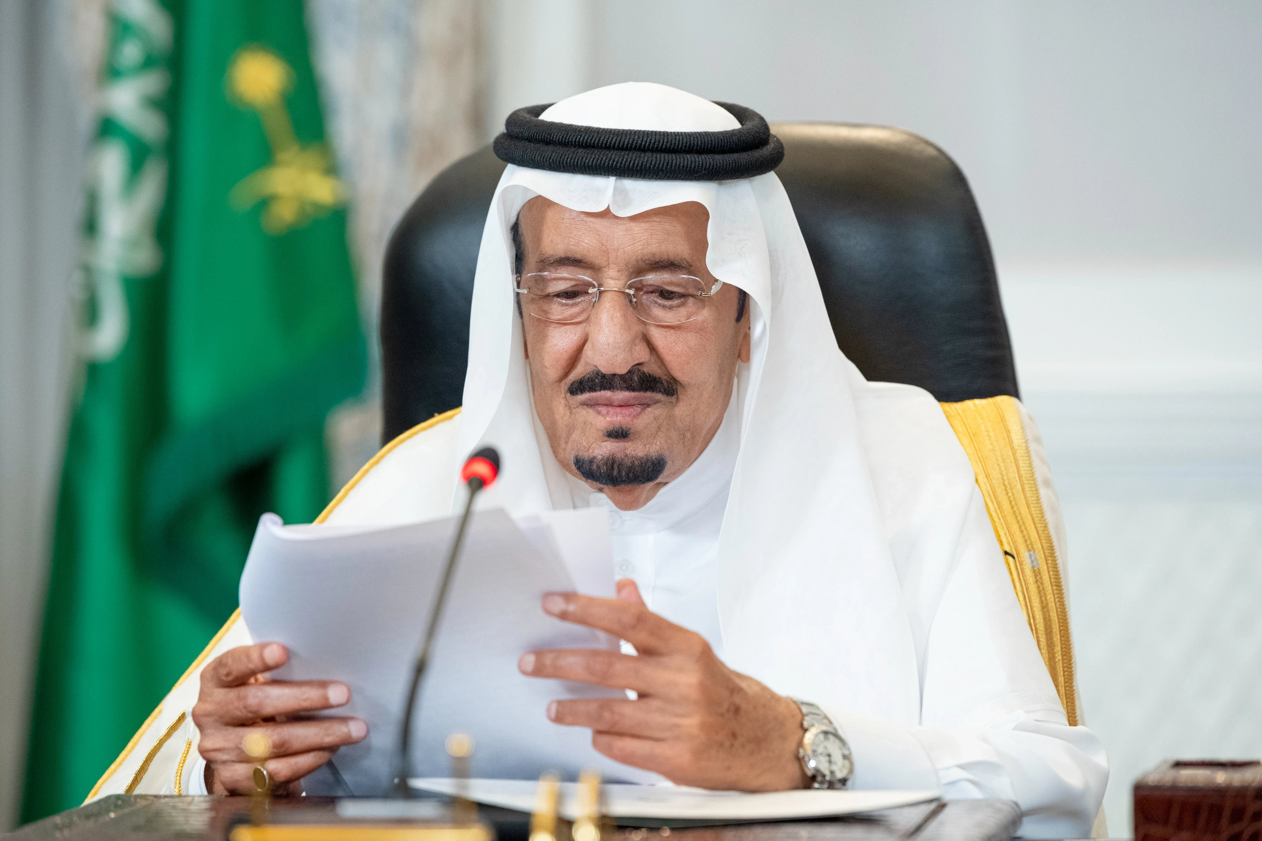 الملك سلمان يتحدث عن ثلاث ملفات هامة.. ويوضح موقف بلاده من امتلاك إيران لأسلحة نووية