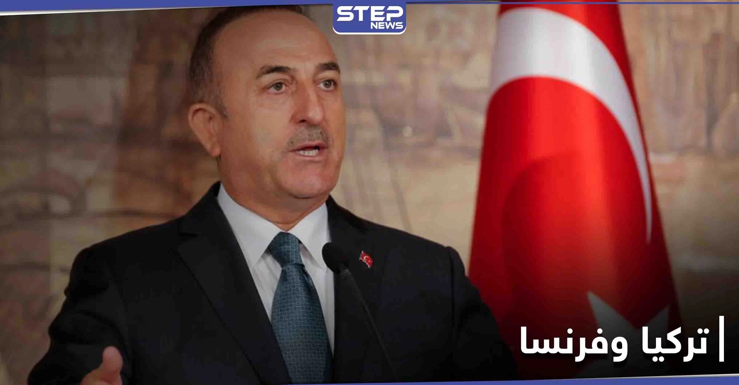 رسالة من ماكرون إلى أردوغان بخط يده وجاويش أوغلو يكشف مضمونها و4 ملفات رئيسية