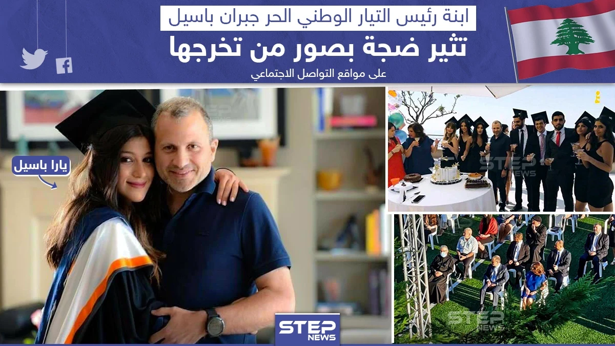 مع ارتفاع حدة الازمات التي تضرب لبنان ابنة جبران باسيل تثير ضجة بصور لتخرجها على مواقع التواصل الاجتماعي