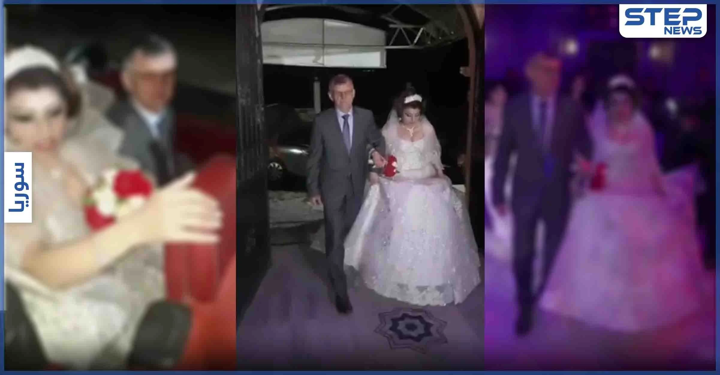 بالفيديو || في ظاهرة منتشرة... مؤيدون يحتفون بزواج شابة سورية من شاب روسي في مدينة جبلة