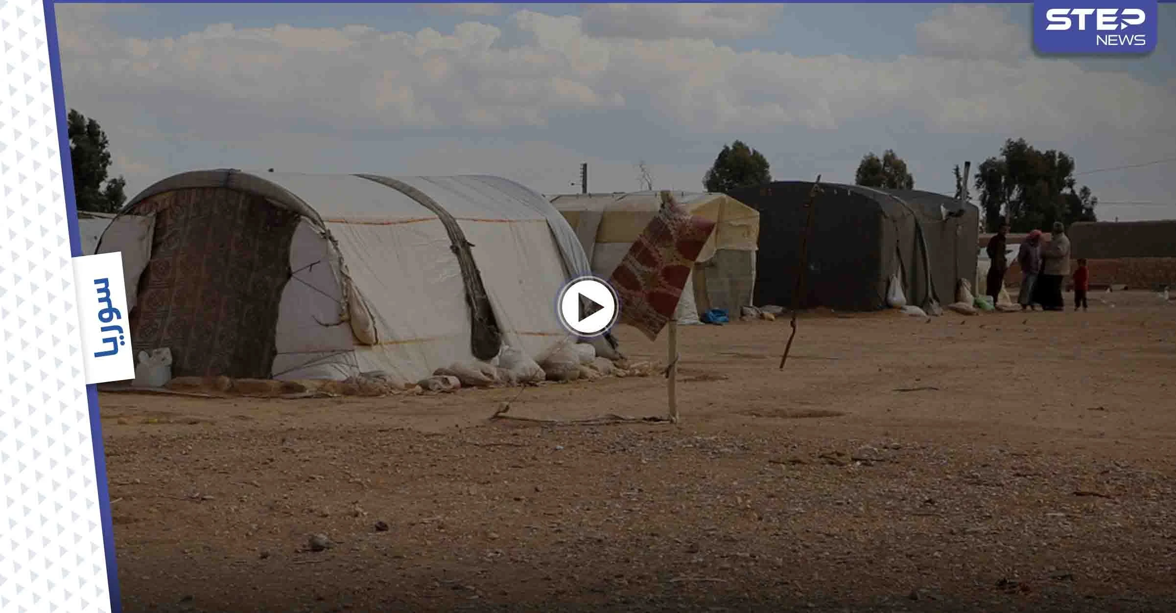 بالفيديو || أوضاع صعبة يعانيها سكان مخيم مسكنة بريف حلب الشرقي