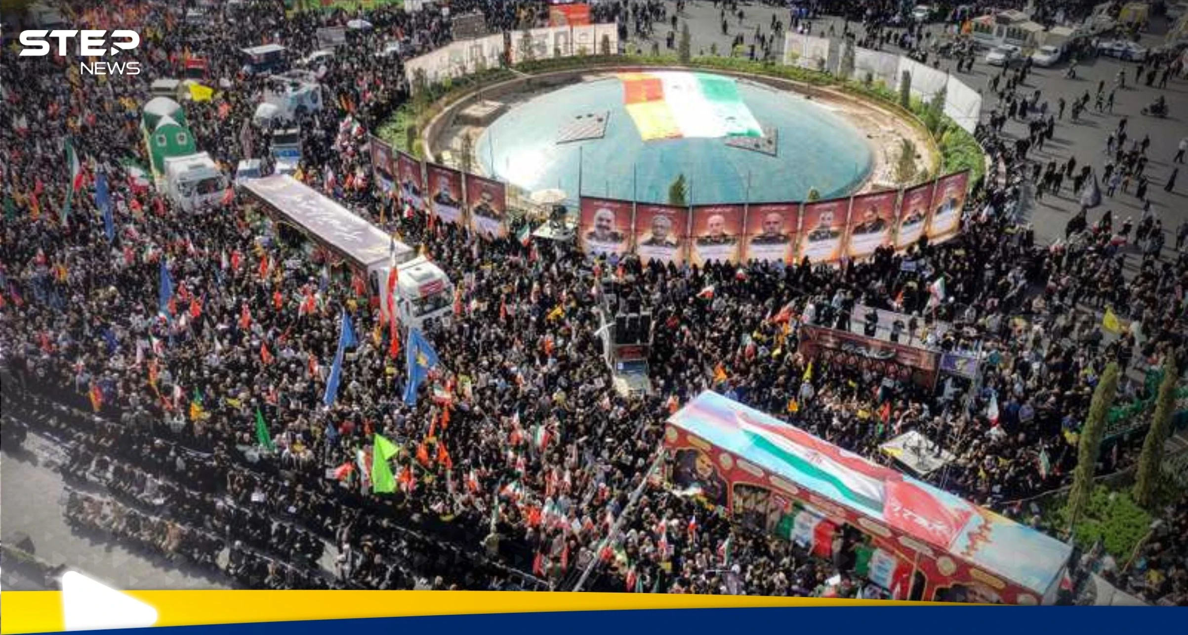 شاهد|| إيران تشييع قادة وعلماء قتلوا في حرب الـ12 يوما.. وسط هتافات مناهضة لأمريكا