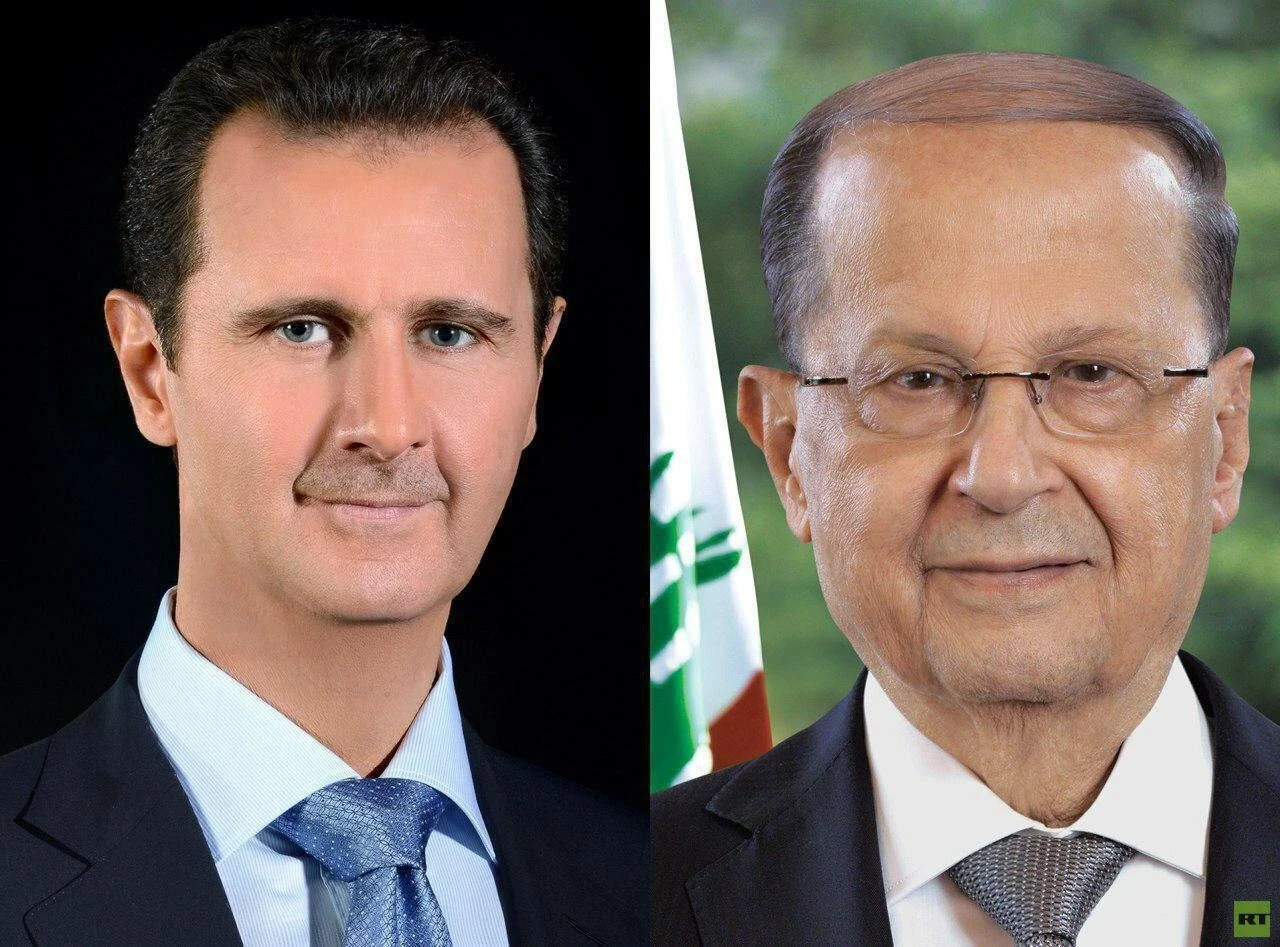 بشار الأسد يوجه رسالة إلى الرئيس اللبناني ميشيل عون.. إليك مضمونها
