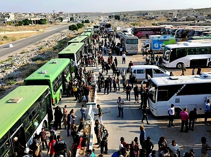 روسيا تعطي الضوء الأخضر لتهجير جميع سكان درعا البلد بأكبر عملية تهجير قسري منذ سنوات