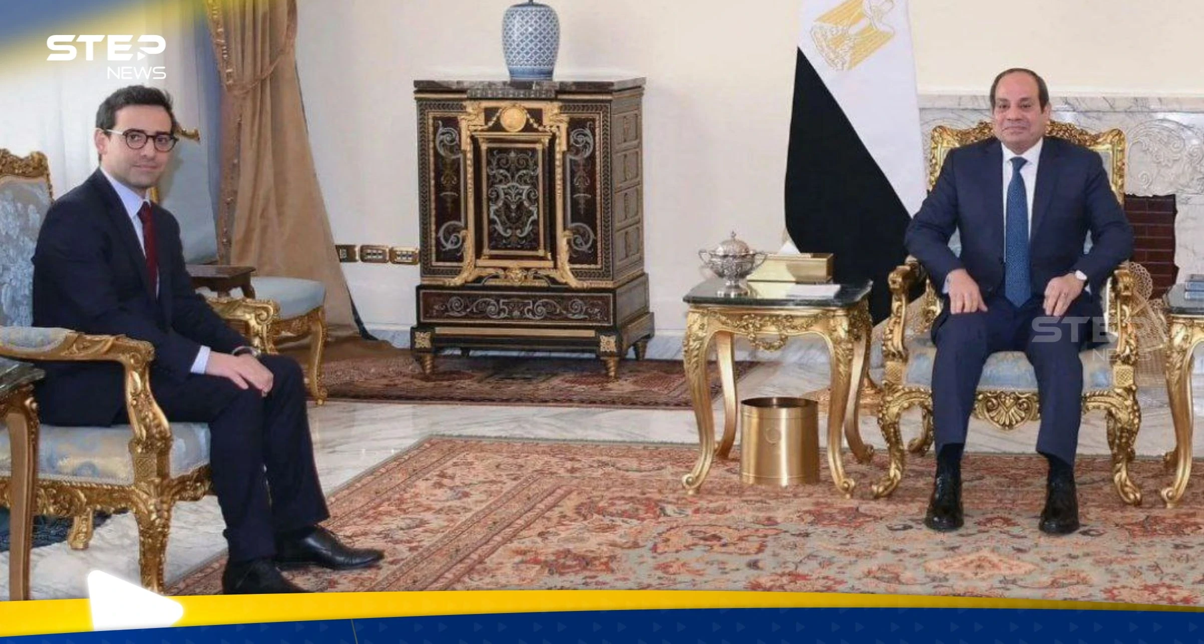 وزير خارجية فرنسا يكشف من مصر مكان قطاع غزة بالنسبة للدولة الفلسطينية المقبلة