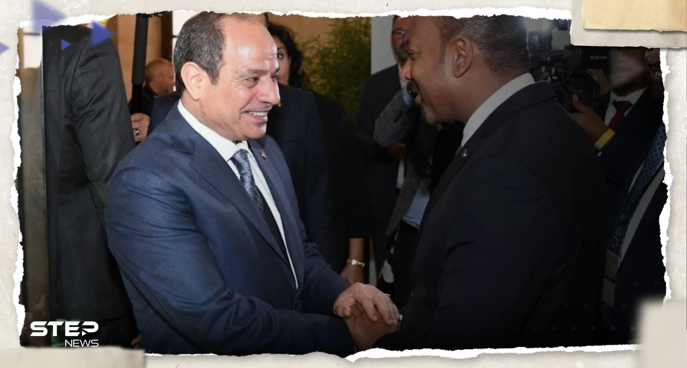 شاهد || خطوة من السيسي تجاه آبي أحمد في قمة التمويل العالمي بباريس تثير تفاعلاً