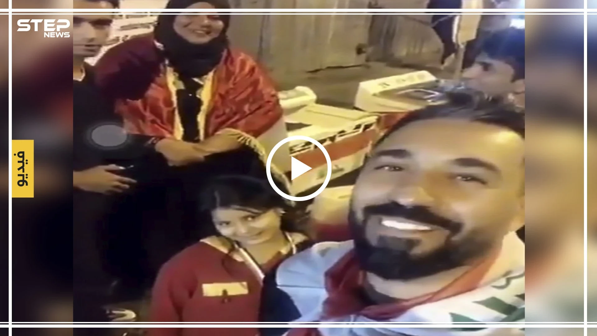 لغسل ملابس المتظاهرين.. الأمهات العراقيات يحضرن غسالاتهن لساحة التحرير (فيديو)
