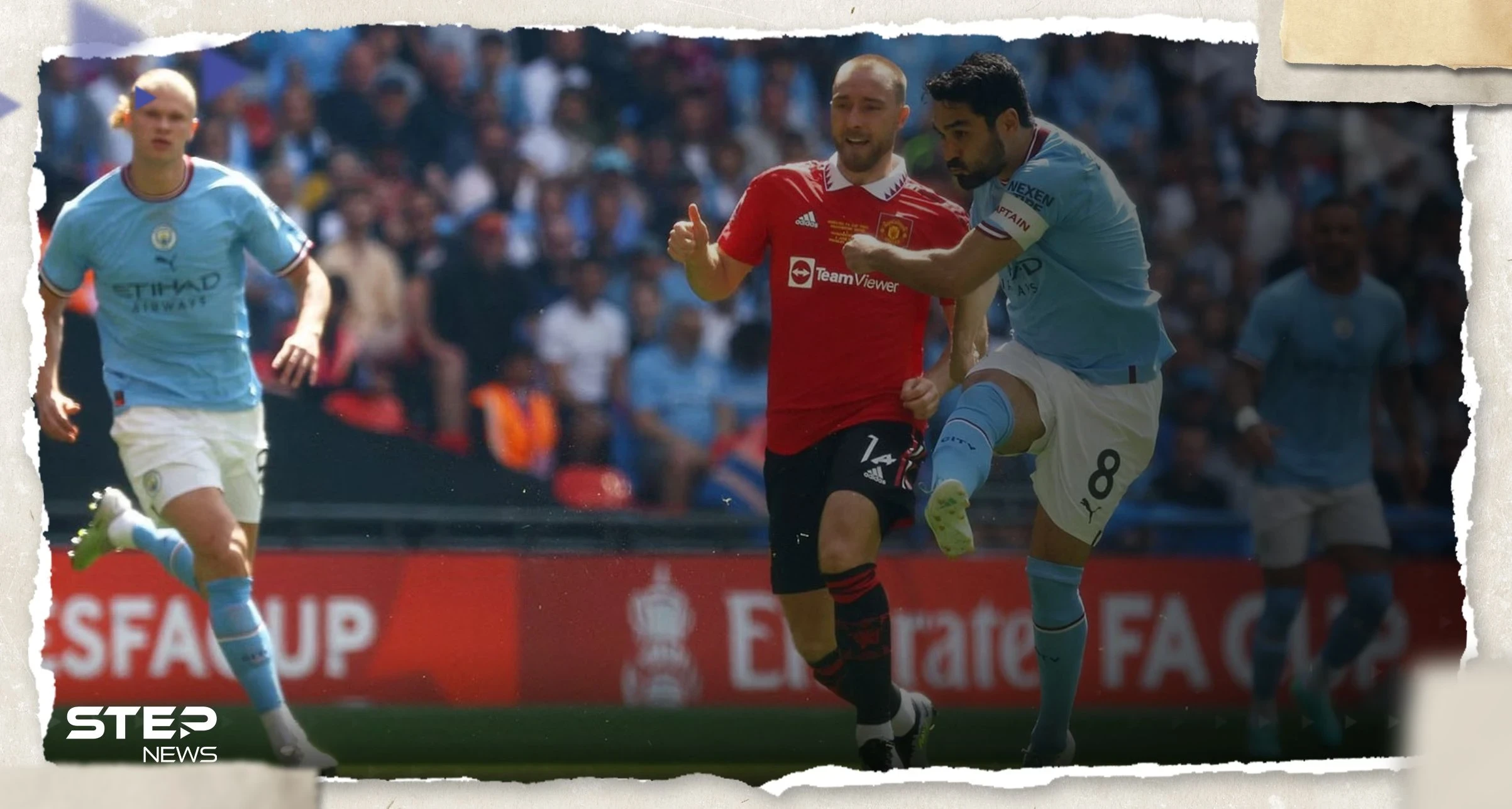 شاهد|| أهداف مباراة نهائي كأس الاتحاد الإنجليزي بين مانشستر سيتي ومانشستر يونايتد