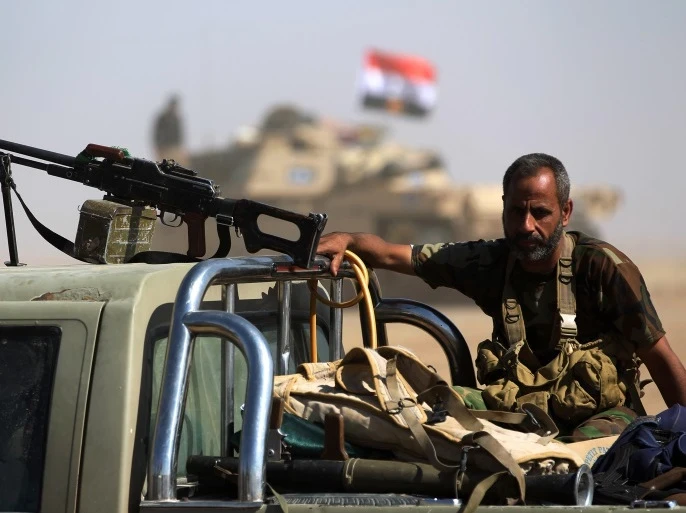 بالفيديو|| ميليشيا الحشد الشعبي تنتشر في العاصمة بغداد وتسيطر على بوابة المنطقة الخضراء