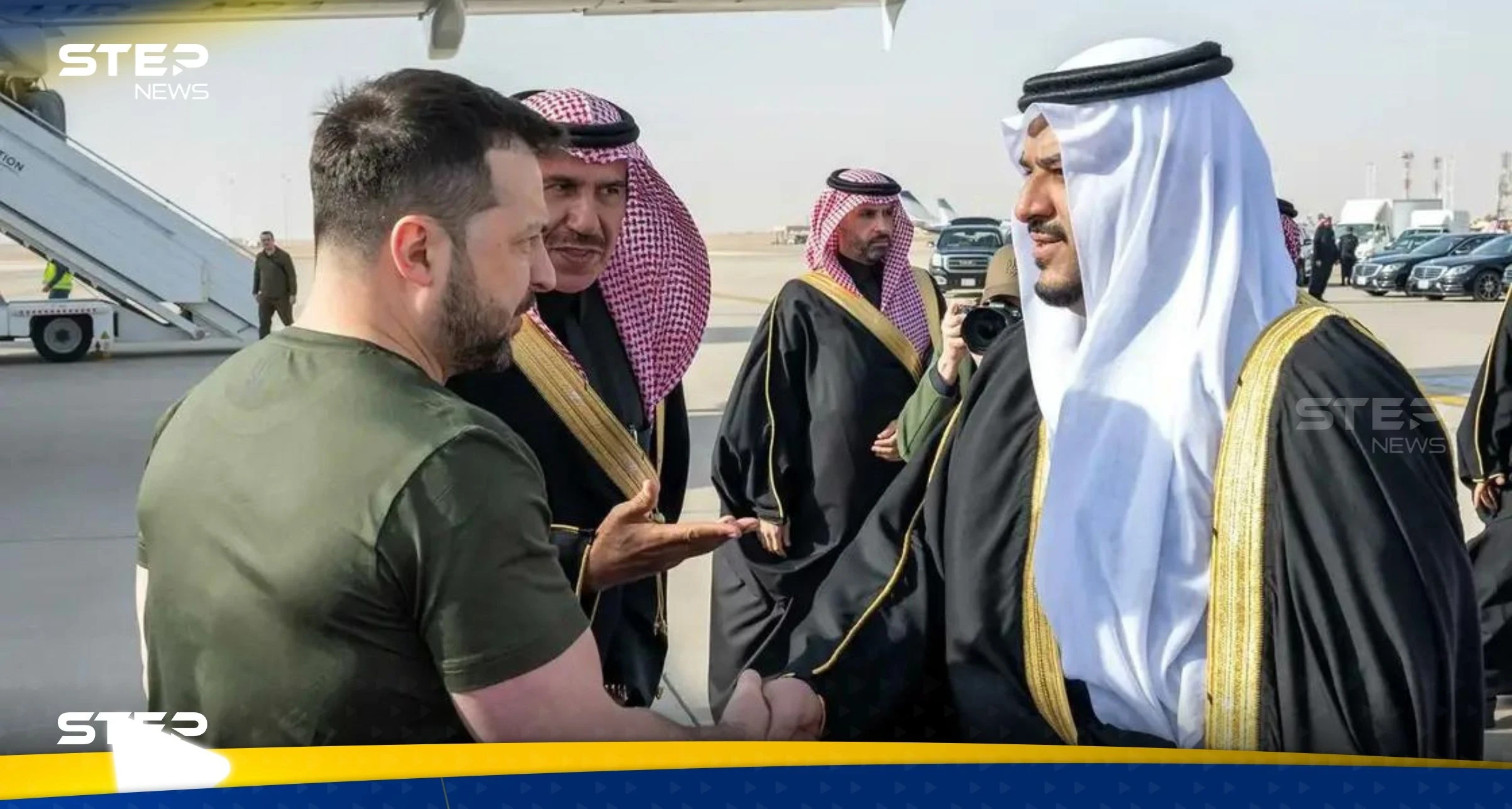 زيلينسكي بالرياض لبحث الوساطة من أجل تبادل أسرى حرب