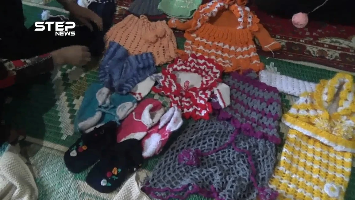 المنسوجات اليدوية في ديرالزور سلاح الأهالي في وجه البرد القارس