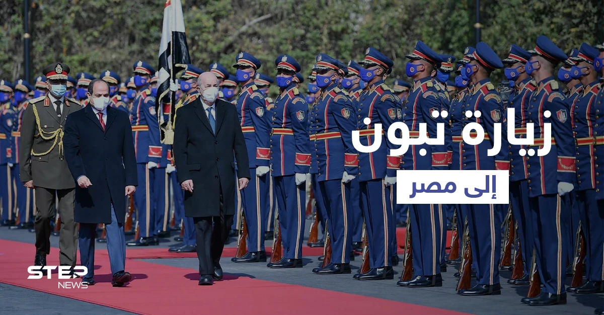 شاهد لحظة استقبال الرئيس المصري لنظيره الجزائري بقصر الاتحادية وكشف سبب زيارته التاريخية لمصر