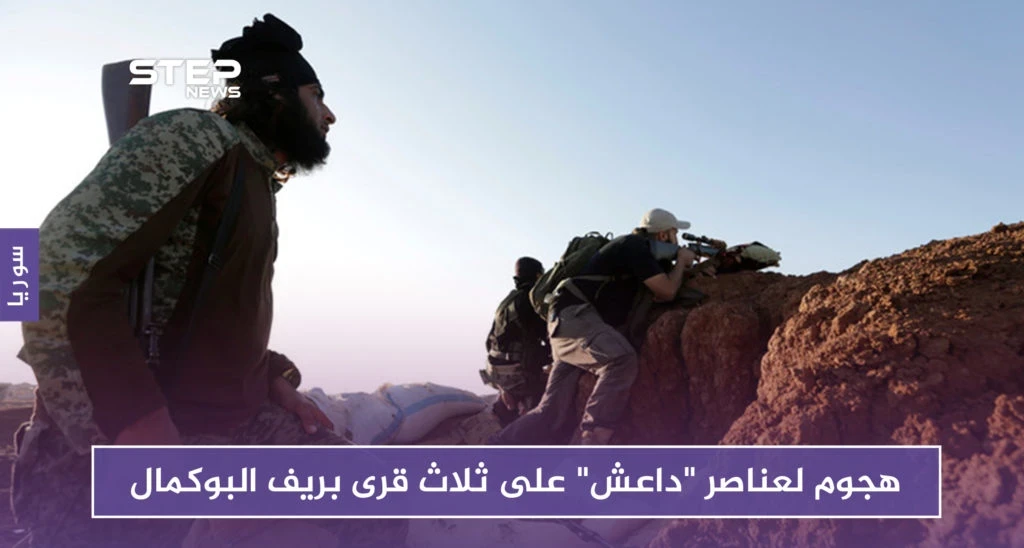 هجوم متزامن لعناصر "داعش" على ثلاث قرى بريف البوكمال.. وهذه نتيجته