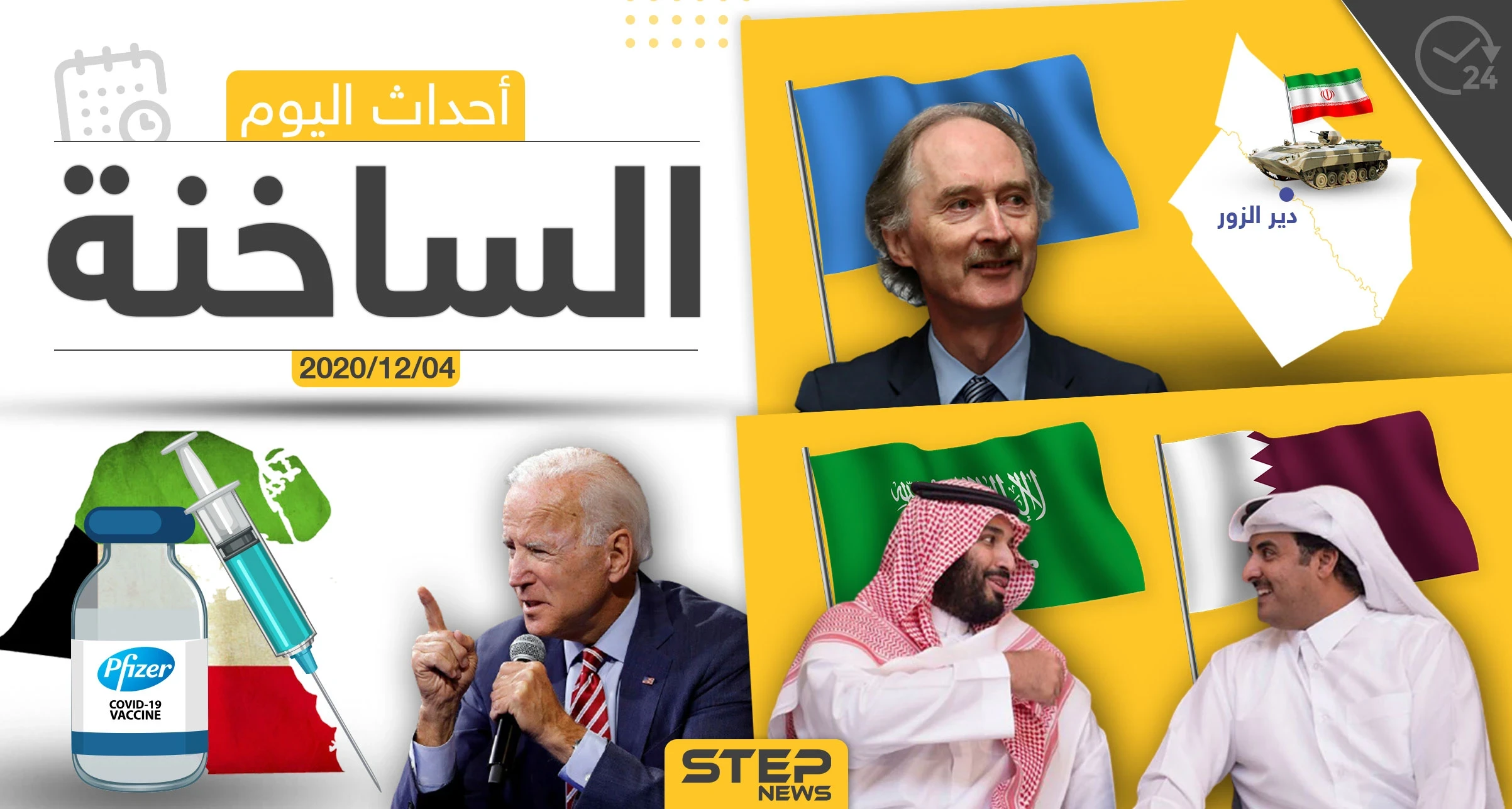 أهم أخبار اليوم في سوريا والعالم- الجمعة 04/12/2020
